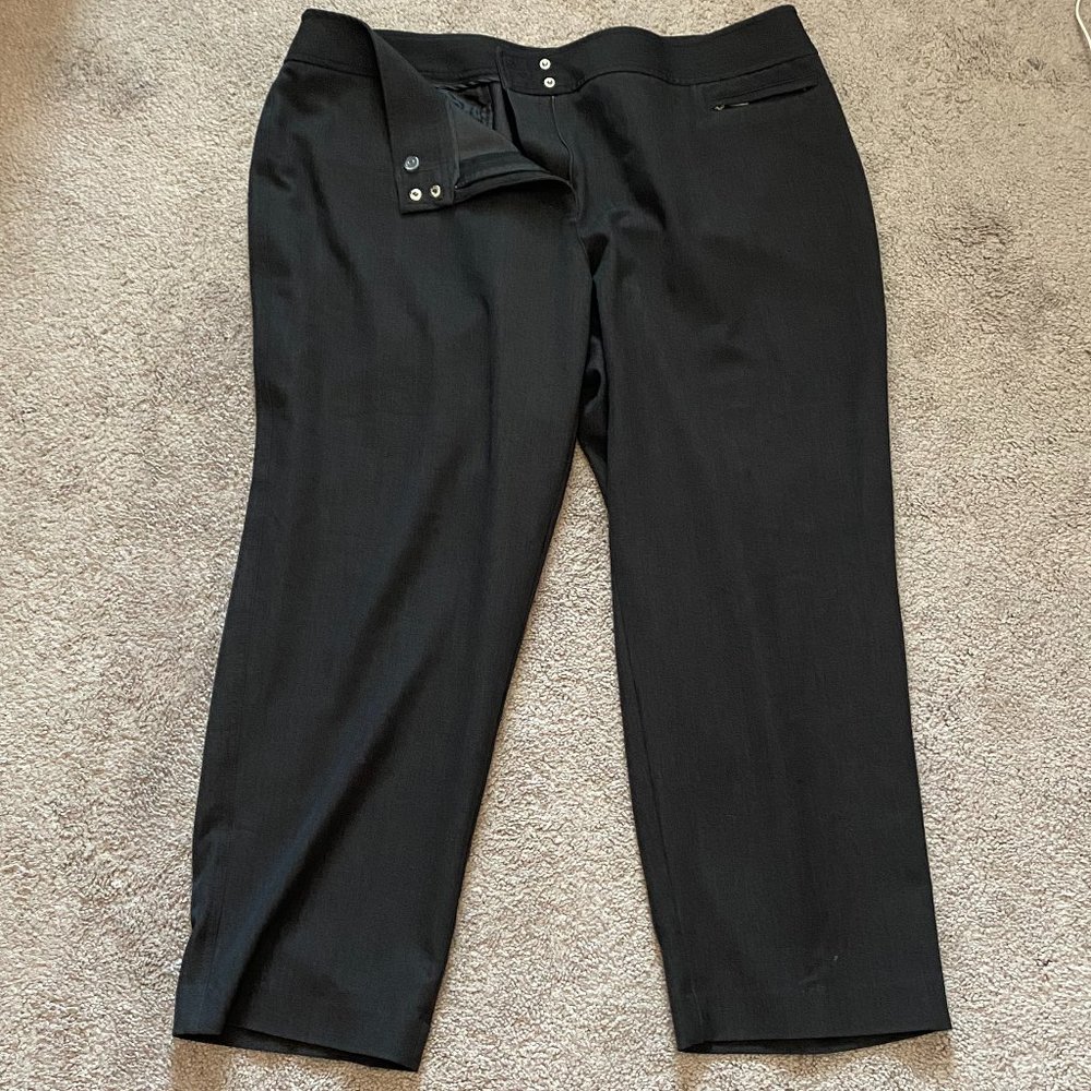 Anne Klein Gray Dress Pants in size 18w